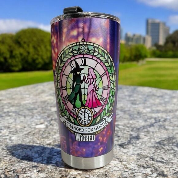Wicked Changed for Good Insulated Tumbler 20 oz Stainless Steel NEW - Picture 1 of 10